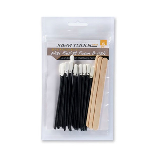 Wax Resist Foam Brush - Small (20-Pieces) Wax Resist Foam Brush - Small (20-Pieces)