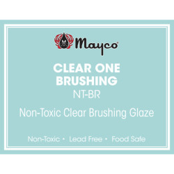Clear One Brushing Glaze - Gallon