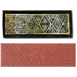 Mirrored Triangles Stamp Mirrored Triangles Stamp