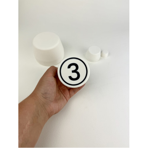 Nest Puck Drape Form 3-inch