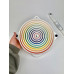Rainbow Circle Pottery Cutter Tool Set