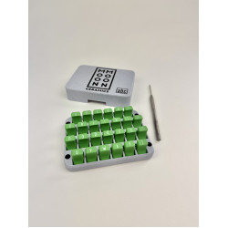 Stamp Set - Lower-case 1/2-inch Stamp Set - Lower-case 1/2-inch