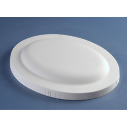 Oval Platter Hump for Clay Building