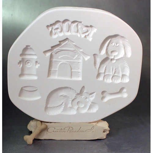 Dog Sprig for Clay Building