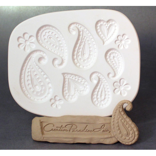 Paisley Sprig for Hand Building