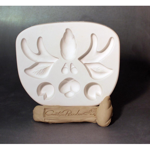 Reindeer Parts Sprig for Clay Work- Reindeer Parts Sprig for Clay Work-