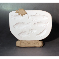 Trout / Salmon Sprig Mold Trout / Salmon Sprig Mold