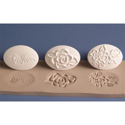 Floral Stamps for Hand Building Floral Stamps for Hand Building