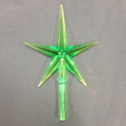 Lg. Pointed Green Star