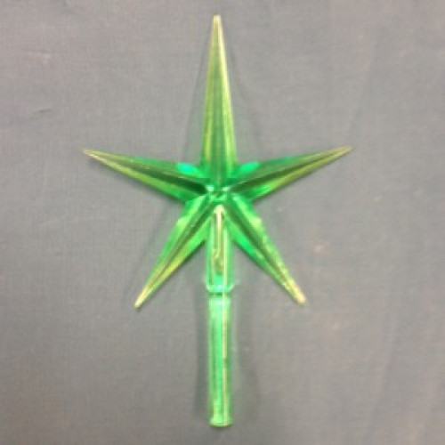 Lg. Pointed Green Star