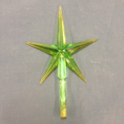 Lg. Pointed Aurora Green Star
