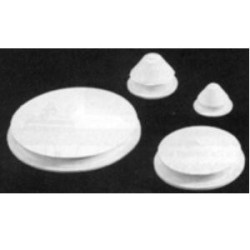 1-3/4 White Rubber Stopper 1-3/4 White Rubber Stopper