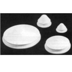 1-3/8 White Rubber Stopper 1-3/8 White Rubber Stopper